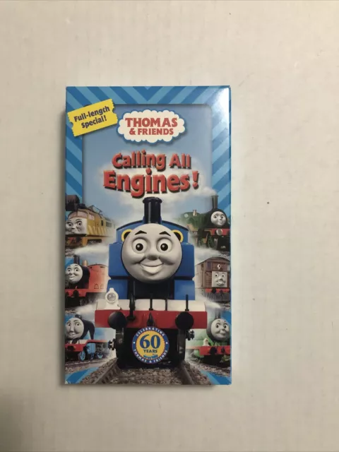 THOMAS THE TANK Engine & Friends Calling All Engines VHS Video Tape ...