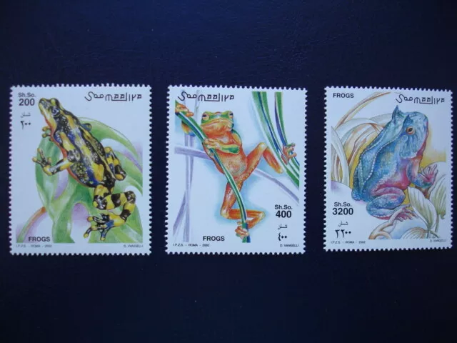 Somalia 2002 / Frösche / Frogs / Mnh Set / Very Fine