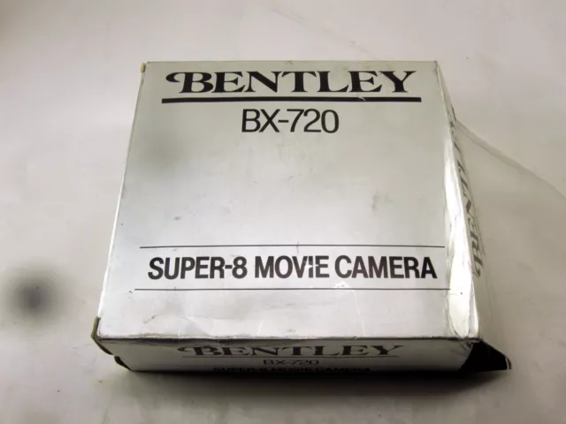 Bentley BX-720 Super-8 Movie Camera