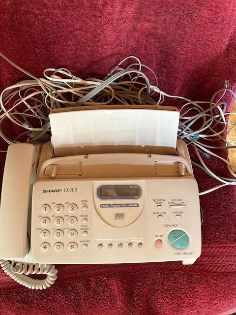 Sharp UX-300 Fax Machine Copier Phone 3-in-1