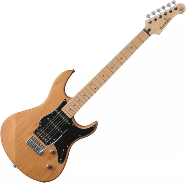 Yamaha Pacifica 112VMX RL YNS E-Gitarre Yellow Natural Satin HSS Erle Ahorn