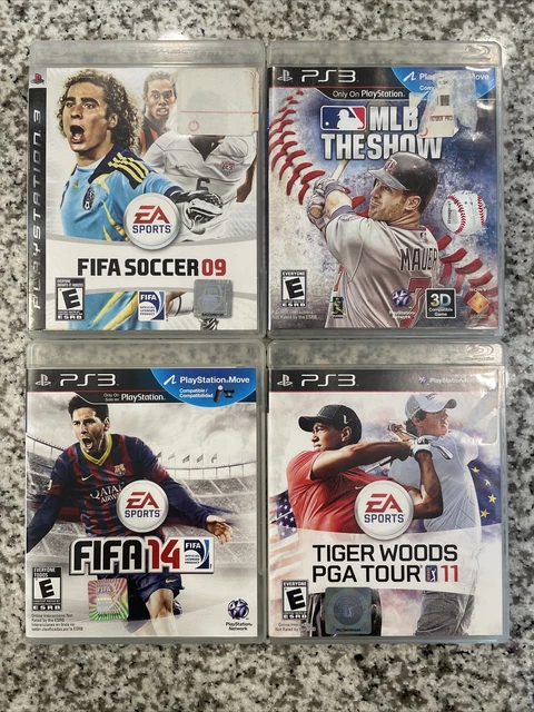 LOT OF 10 PlayStation 3 PS3 Games TIGER WOODS NHL Hockey FIFA