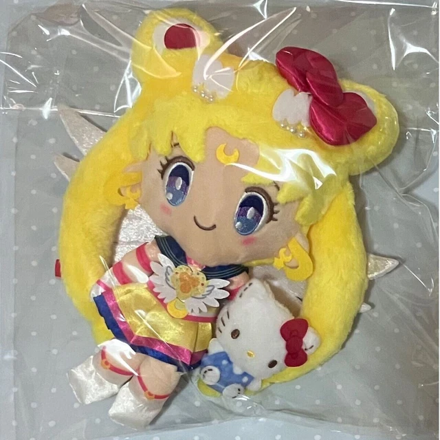 SANRIO ETERNAL SAILOR Moon Cosmos Hello Kitty Mascot Plush Keychain ...