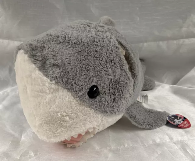 COZY TIME GIANT Soft Plush Cuddly Cushion Toy Shark Jaws Handwarmer ...