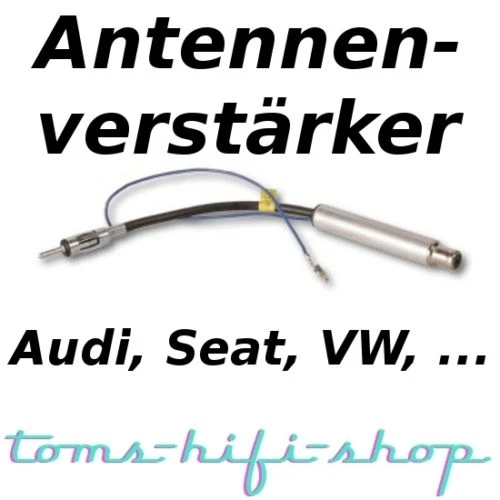 Auto Antennenverstärker 12 V Phantomeinspeisung Für VW AUDI
