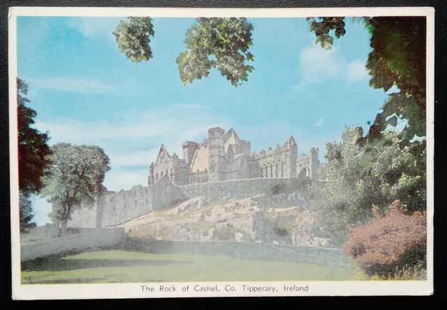 Old Postcard The Rock Of Cashel County Tipperary Ireland Posted 1967