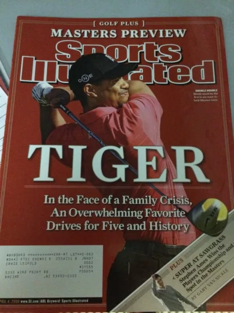 April 4, 2006 Tiger Woods Masters Preview Golf Plus Sports Illustrated