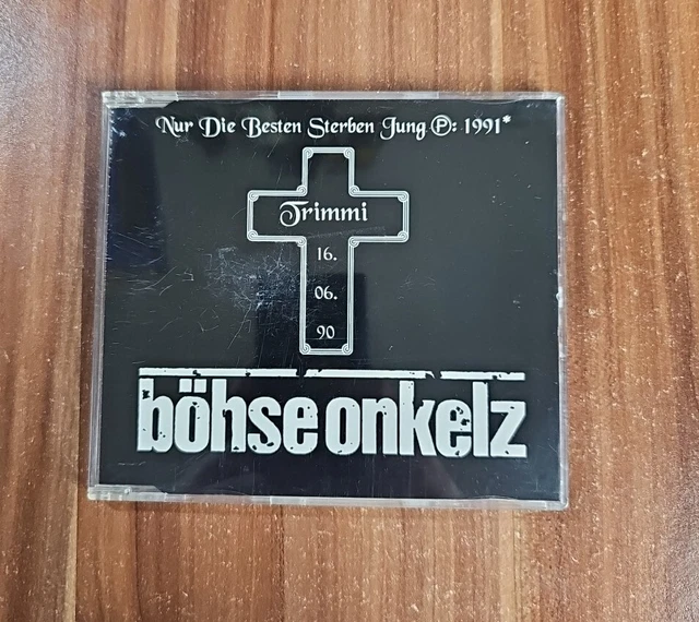 Böhse Onkelz Nur Die Besten Sterben Jung Text BÖHSE ONKELZ - Nur die besten sterben jung (1991) Maxi Musik CD