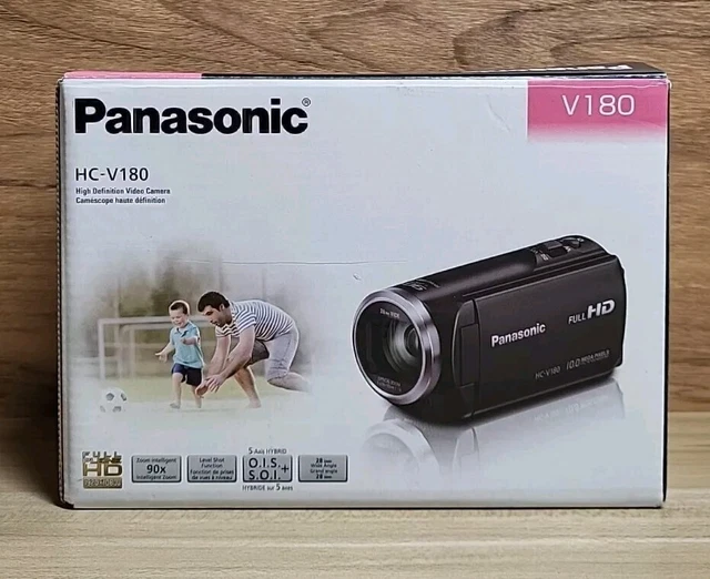 PANASONIC HC-V180 FULL HD Camcorder Boxed Excellent Condition