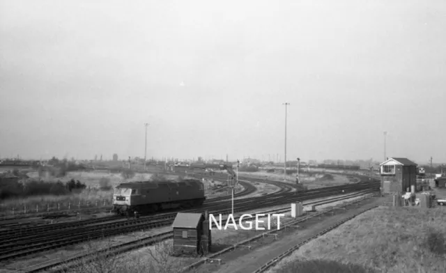 35mm Railway Negative No 47094 WHITEMOOR YARD MARCH 1982 #7635