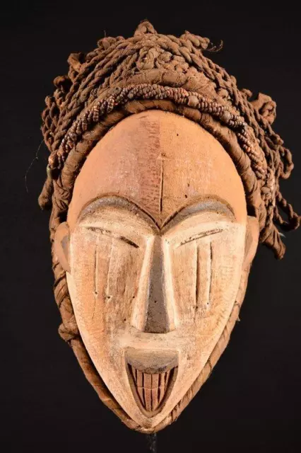 21191 African Old Igbo Mask / Mask Nigeria