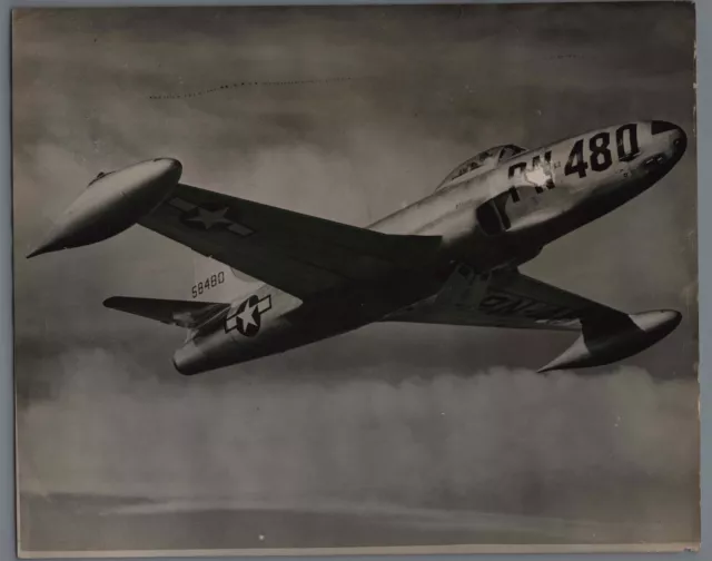 Lockheed P-80B Shooting Star Vintage Original 1947 Press Photo F-80 Usaf