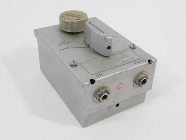 Tempeltone BC-1366 Signal Corps Radio Jack Box (untested)