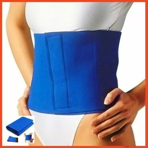 Fat Burner Sauna Slimming Belt Body Shaper Wrap Tummy Burn Weight Loss Cellulite