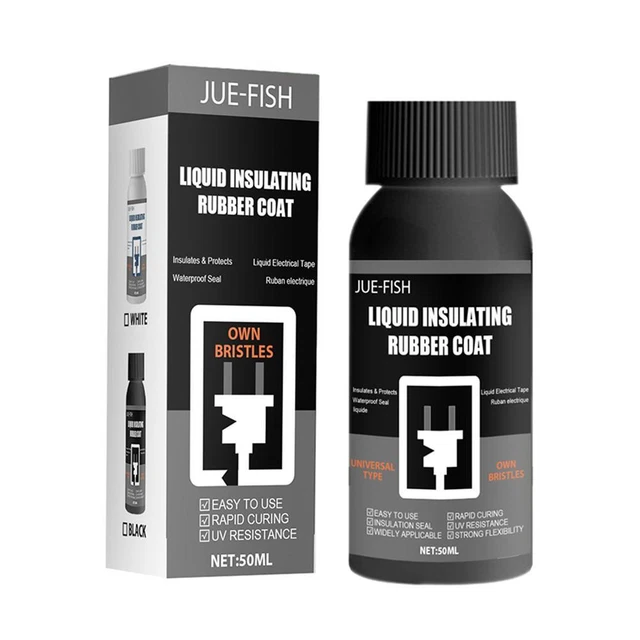 50ml Insulation Electrical Liquid Waterproof Lamp Board Sealant (Black) #Q