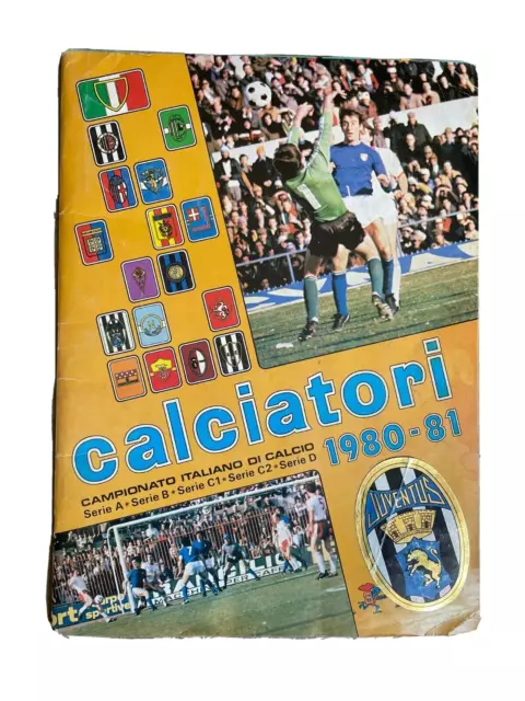 CALCIATORI ED. PANINI 1980/1981 Album COMPLETO