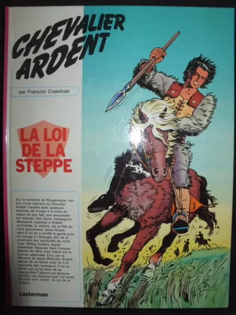 Bd Chevalier Ardent / La Loi De La Steppe / Reed 1978 /
