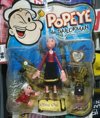 Mezco POPEYE THE SALOIRMAN SEA HAG MEZCO TOYZ 2001 