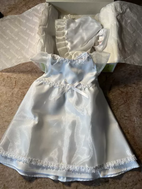 American Girl Bitty Baby Gown And Bonnet Baptism Christening NIB Retired