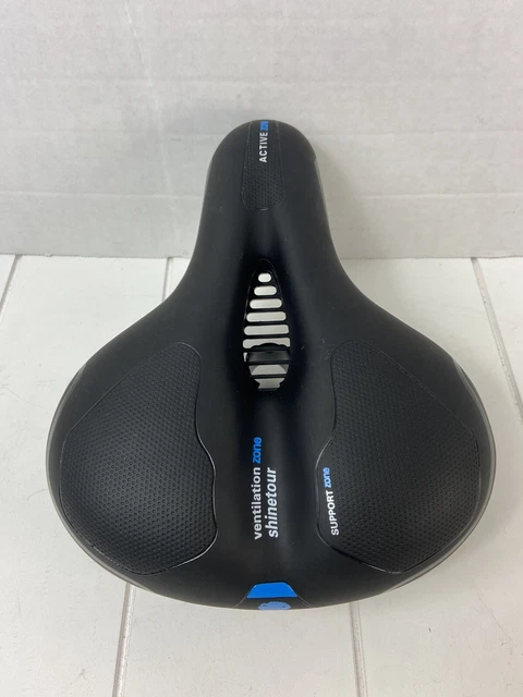 Selle Vélo Confort Extra Large BSTOB - Siège Large Avec Suspension Double Ressort