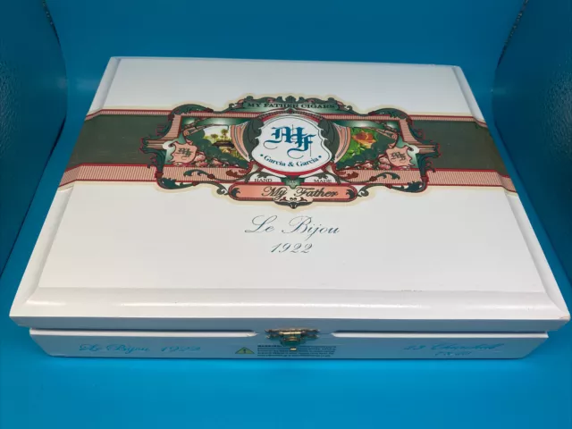 My Father Cigars Le Bijou 1922 Churchill All Wood Empty Cigar Box Beautiful