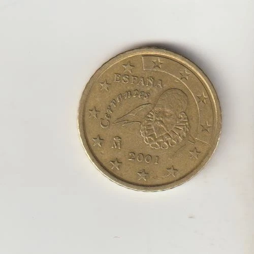 Pièce De 50 Centimes D'euro Espagne 1999 - Plaque Polie - Rare - Pour Collectionneur
