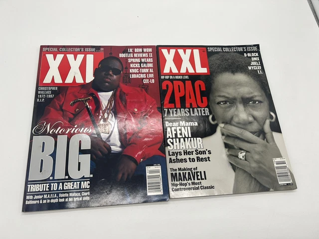 XXL MAGAZINE #35 &amp; 52, Collectors Editions 2Pac And Biggie Vintage Hip ...