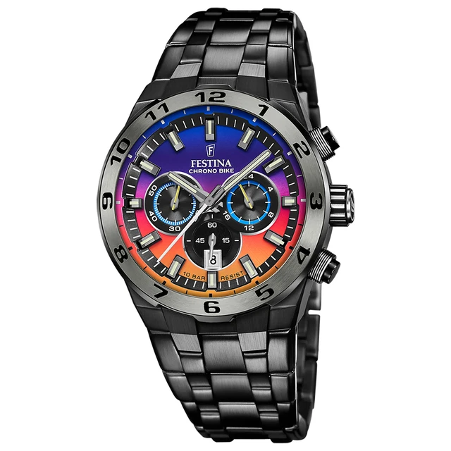 Montre Bracelet Chrono Diamond édition Limitée Numérotée – Modèle Ariadne Acier, Neuve Avec étiquettes