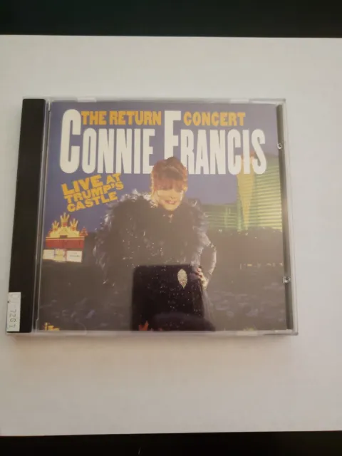 Connie Francis The Return Concert Live At Trump's Castle CD