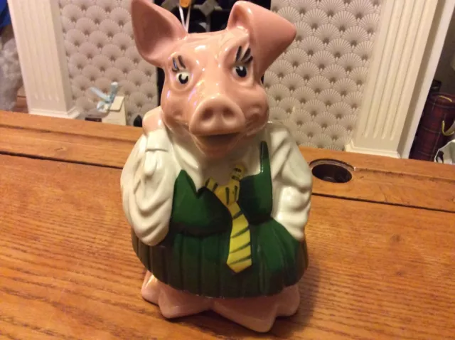 Genuine WADE NATWEST PIG ANNABEL MONEY BOX PIGGY BANK COLLECTABLE