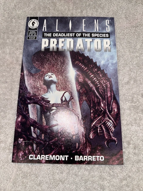 ALIENS VS. PREDATOR: DEADLIEST OF THE SPECIES (DKH) AVP (1993 Serie #6 Fine