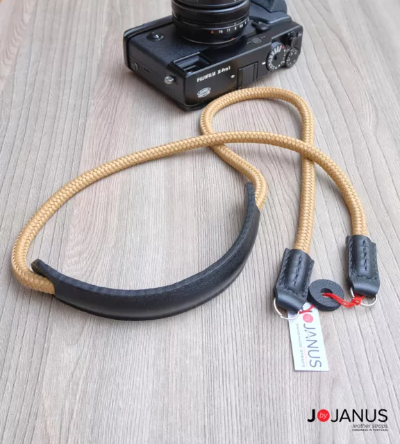 Handmade Camera Neck Strap | Leica Fujifilm Olympus PEN Sony RX Nikon Panasonic