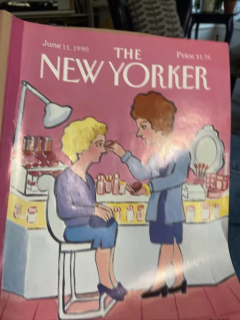 The New Yorker Magazine June 11 1990 Free Make-up Trial by Barbara Westman