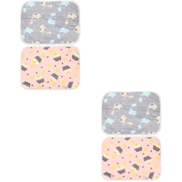 4 pz tappetino da allenamento cotone pads da allenamento per criceto blu