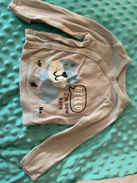 Gerber 0/3 Month Baby Boy Long Sleeved Set