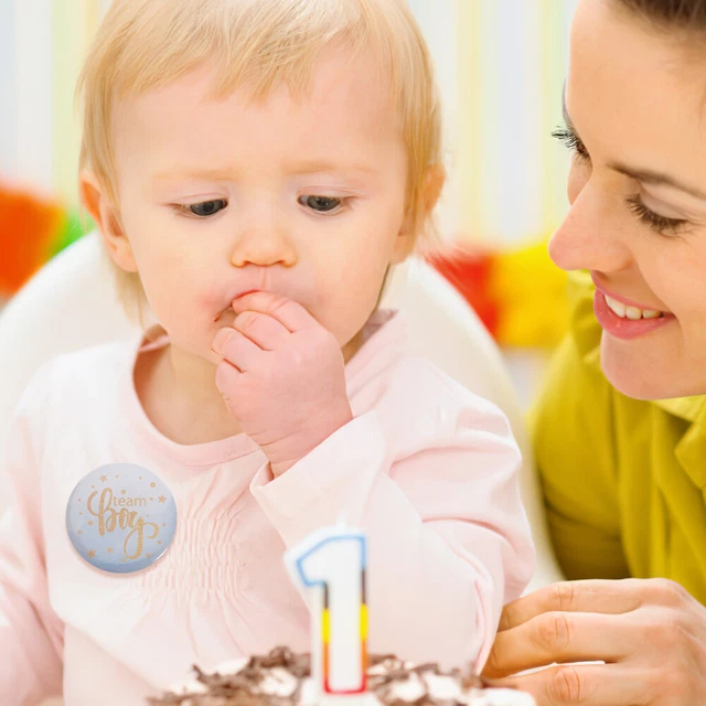 50 pz distintivo rivelazione sesso festa bambino - decorazioni distintivo festa