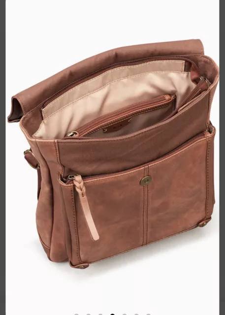 Sac à dos en teck The Sak Ventura sac à dos convertible cuir marron sac à dos neuf 3