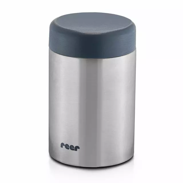 reer Pure Edelstahl-Warmhaltebox Thermobox Thermo Behälter Babynahrung 300 ml