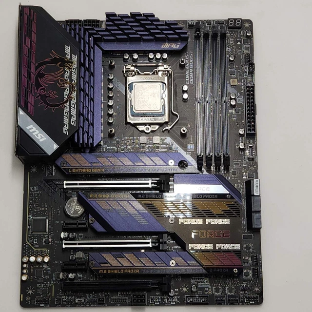 Msi Intel I9 10850k Motherboard Motherboard Z490 Gaming Edge Intel