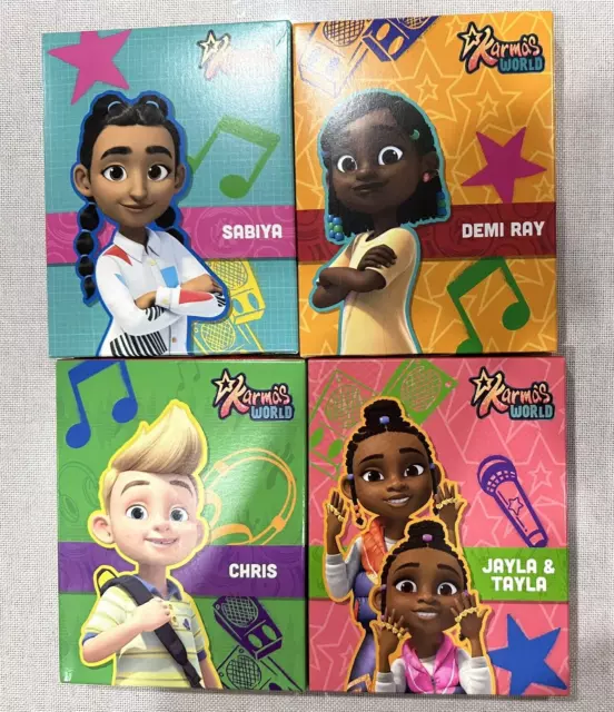 MCDONALD'S HAPPY MEAL Toys 2023 Karma's World Exclusive Set of 4 All