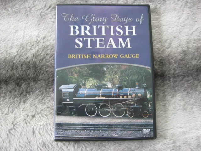 The Glory Days Of British Steam Dvd, British Narrow Gauge, Cert E