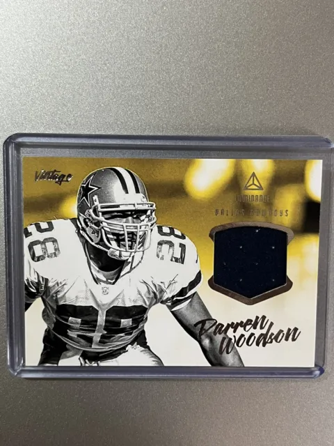 Darren Woodson  Dallas Cowboys  Panini Luminance NFL 2020  VINTAGE PATCH CARD