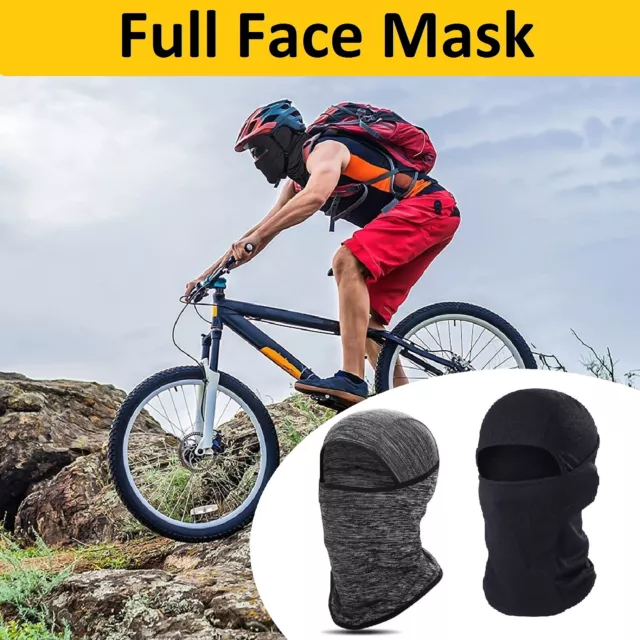 Ski Motorcycle Cycling Balaclava Full Face Mask Scarf Windproof Outdoor Winter