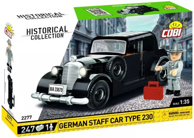 Cobi Toys World War II German Staff Car T 230 280 Pcs Discontinued Not For Sale