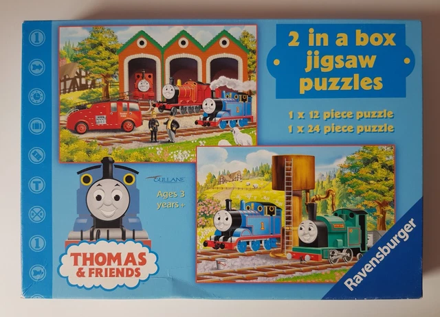 THOMAS THE TANK Engine & Friends Ravensburger Jigsaw Puzzles 2 in a box ...