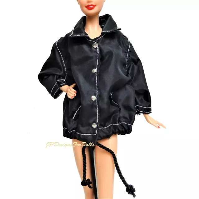 Barbie Fashion Calvin Klein Lightweight Windbreaker Back Logo