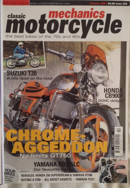 Klassische Motorrad Mechaniker Zeitschriften komplett 2007 im Ordner Kawasaki Z Yamaha 2