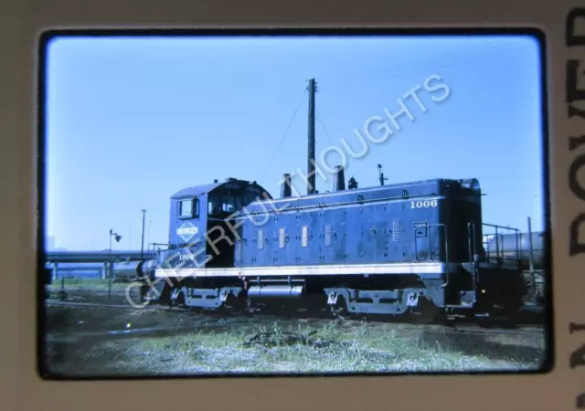 Original  '68 Kodachrome Slide IC Illinois Central  1000 NW2 Chicago, IL  37G39