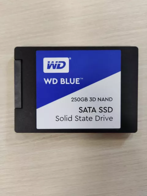 Western Digital Blue 3D NAND SATA-SSD 250GB 2.5 Zoll - WDS250G2B0A 2