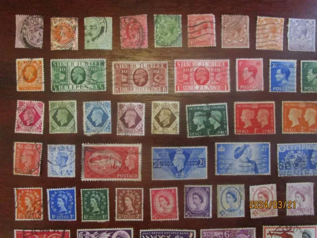 GB stamps; 227 different used, QV to 1976, great collection builder, as 10 photo 2